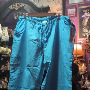 Bright Blue Drawstring Pants